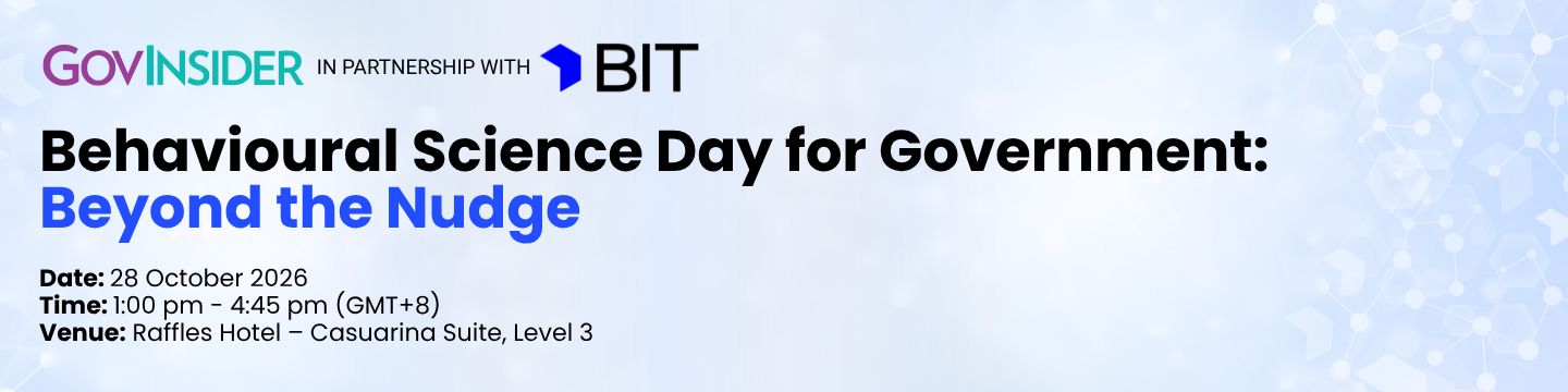 event banner for Behavioural Science Day for Government: Beyond the Nudge​